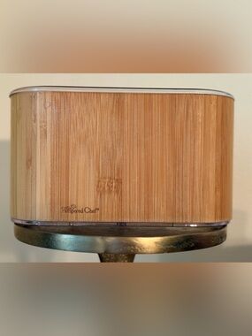 Pampered Chef Bamboo Countertop Organizer - Natural Brown